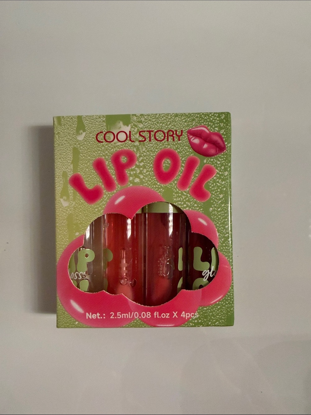 Cool story Pink Lip Oil Set